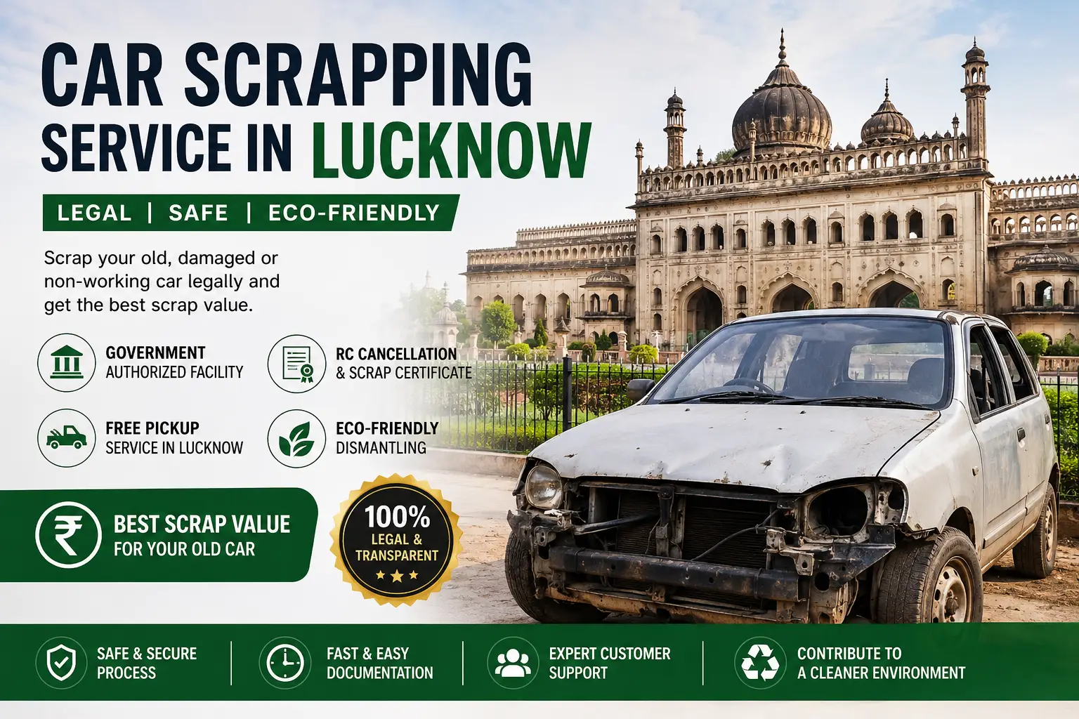 Car Scrapping Service in Lucknow