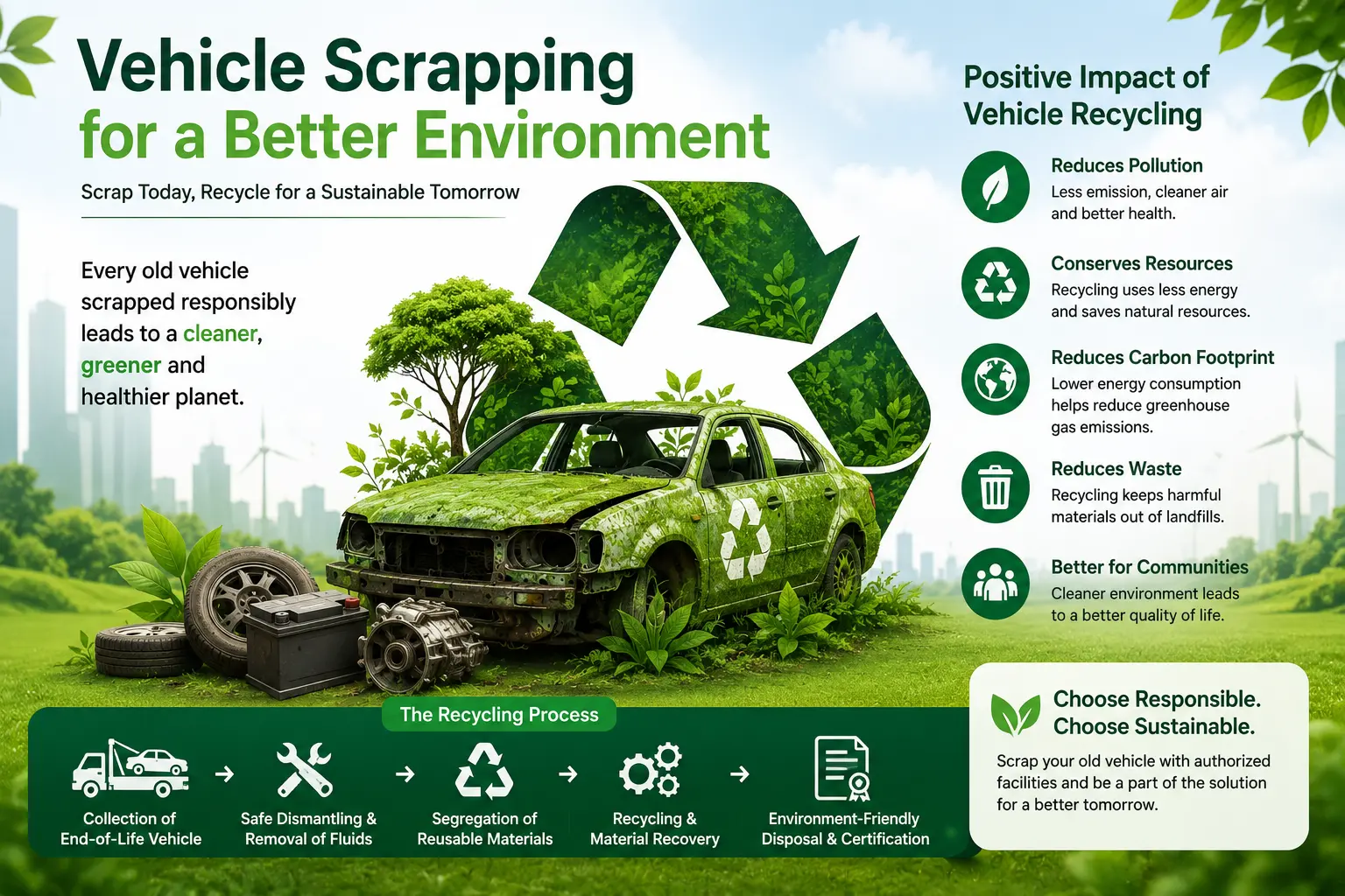 How Vehicle Scrapping Helps The Environment