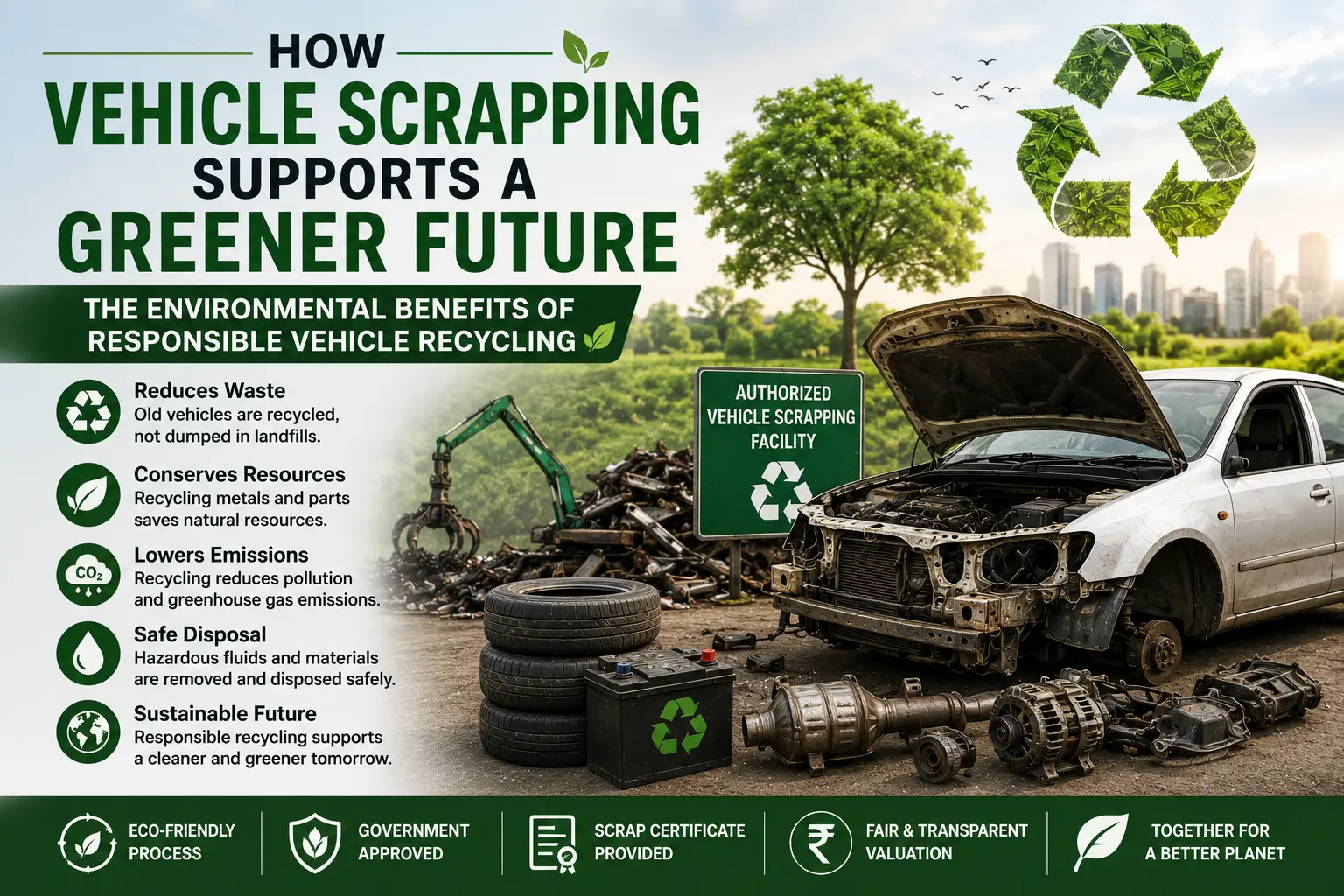 Environmental Benefits of Vehicle Scrapping