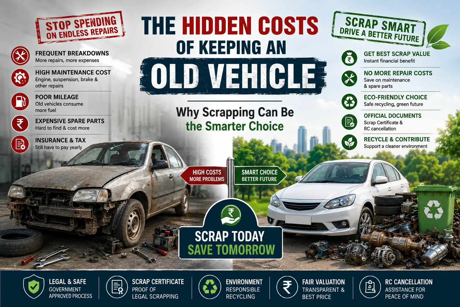 Hidden Costs of Keeping an Old Vehicle