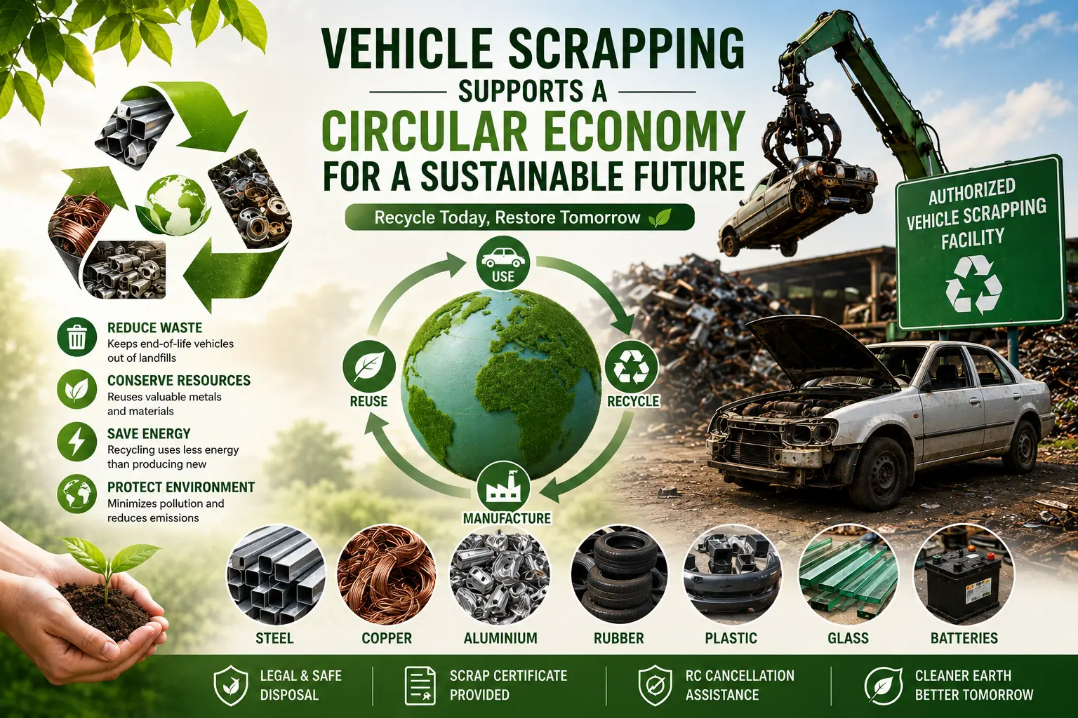 Vehicle Recycling and Circular Economy
